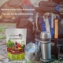 Kit de Cofre de Sementes de Vegetais | Pacote com 35 Variedades