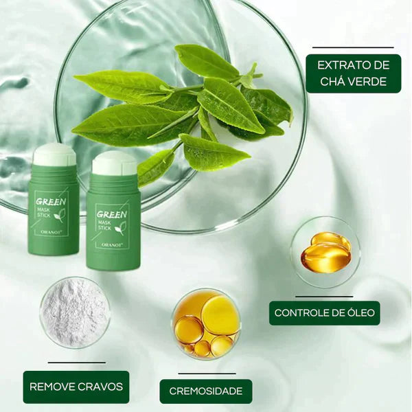 Green Mask™ Original - Rosto Perfeito,Limpeza Profunda e definitiva