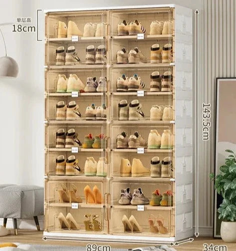 Empilhador de sapatos inteligente