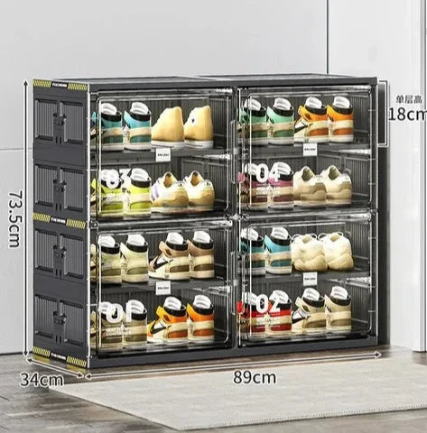 Empilhador de sapatos inteligente