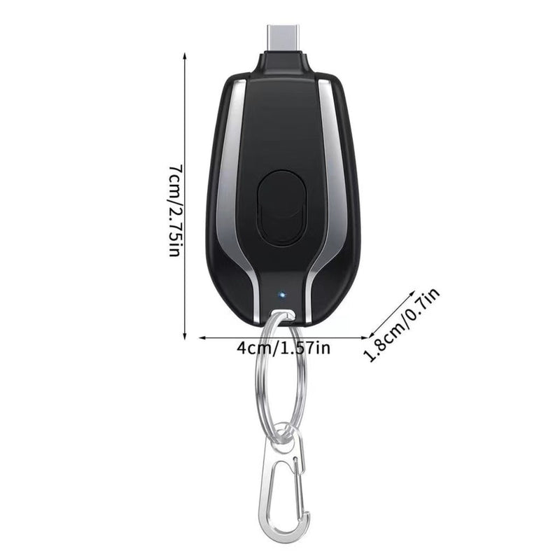 Carregador Chaveiro de Emergência Ultrax + [BRINDE EXCLUSIVO]