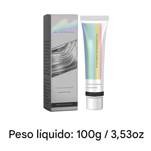 🎁Extrato de Essência Natural 2 em 1 Tintura de Cabelo Prata